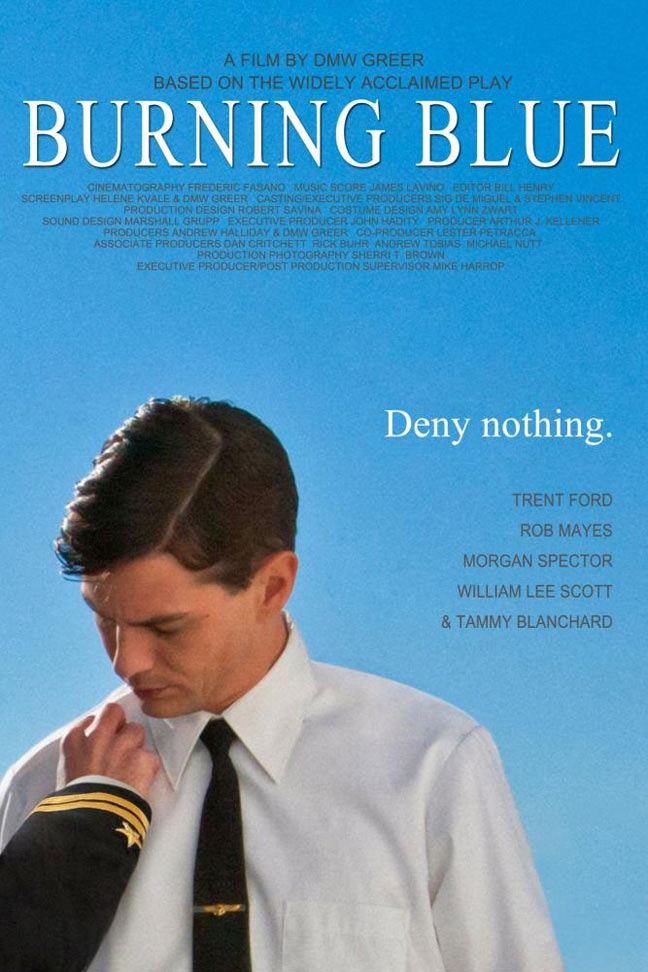 Burning Blue Poster #1