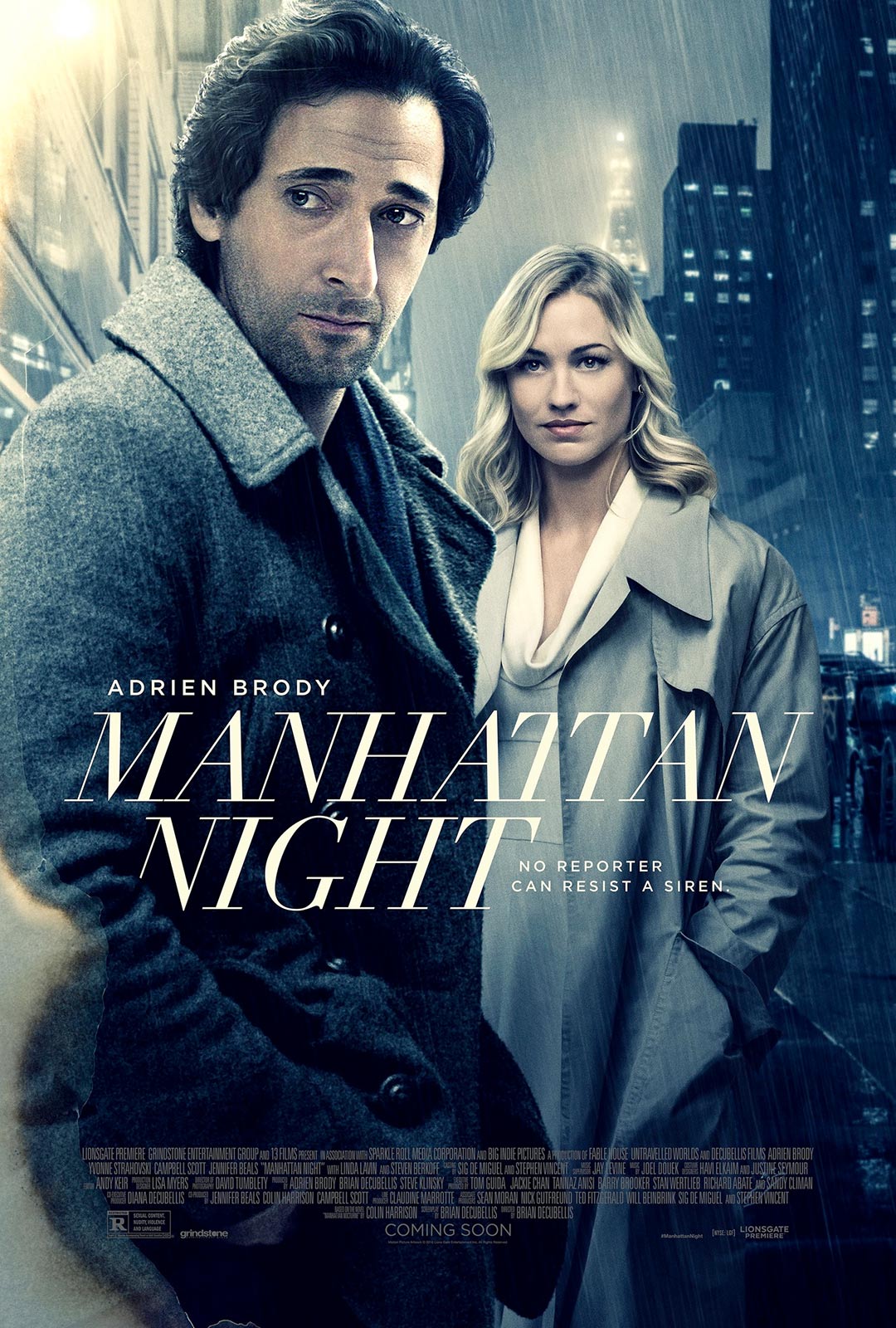 Manhattan Night Poster #1
