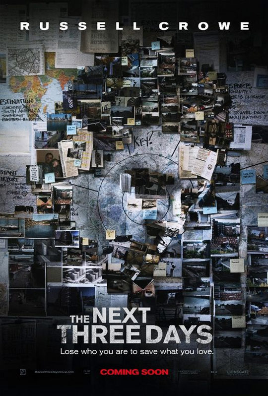 The Next Three Days Poster #1