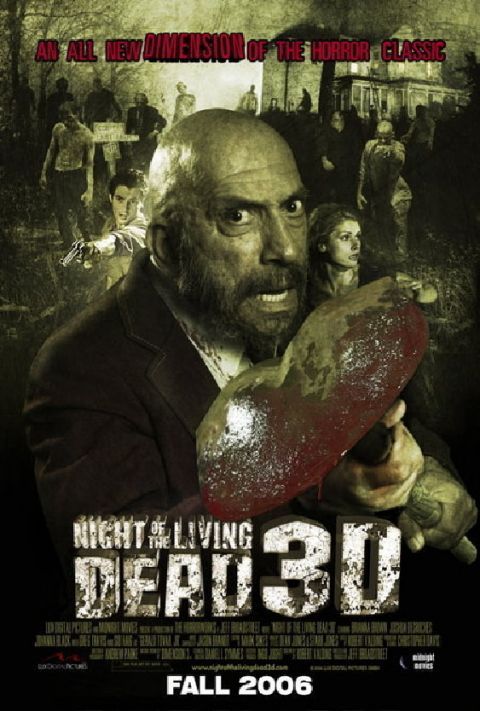 Night of the Living Dead 3D Poster #1