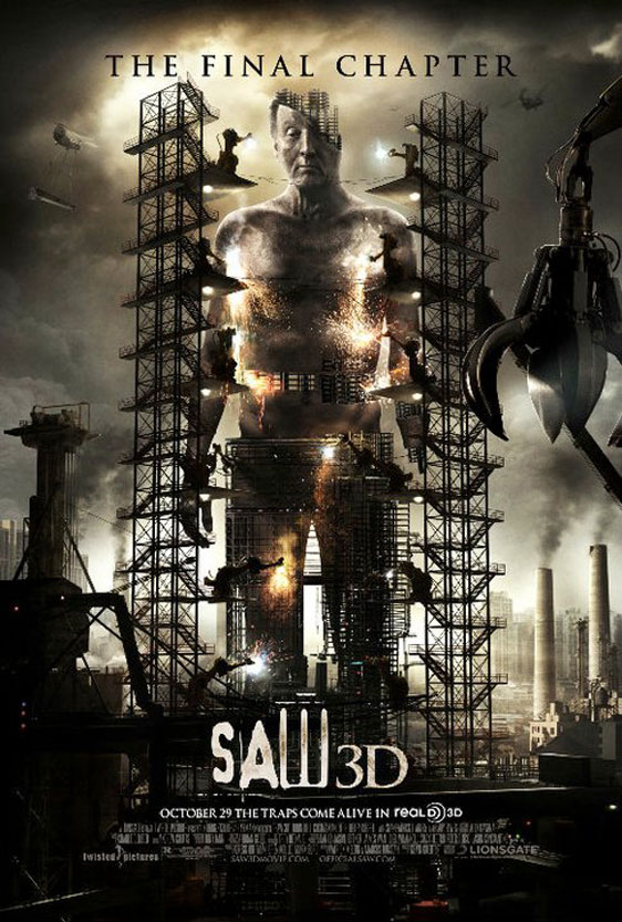 Saw 3D Poster #4