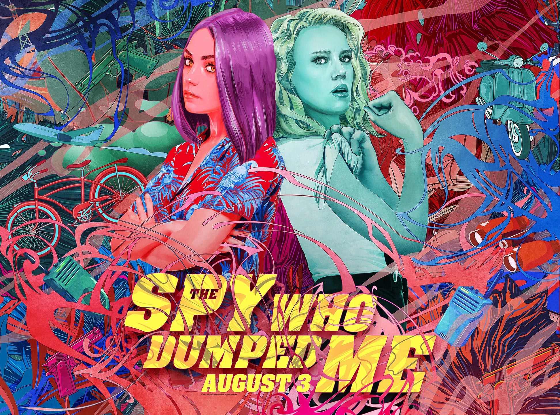 The Spy Who Dumped Me Poster #7