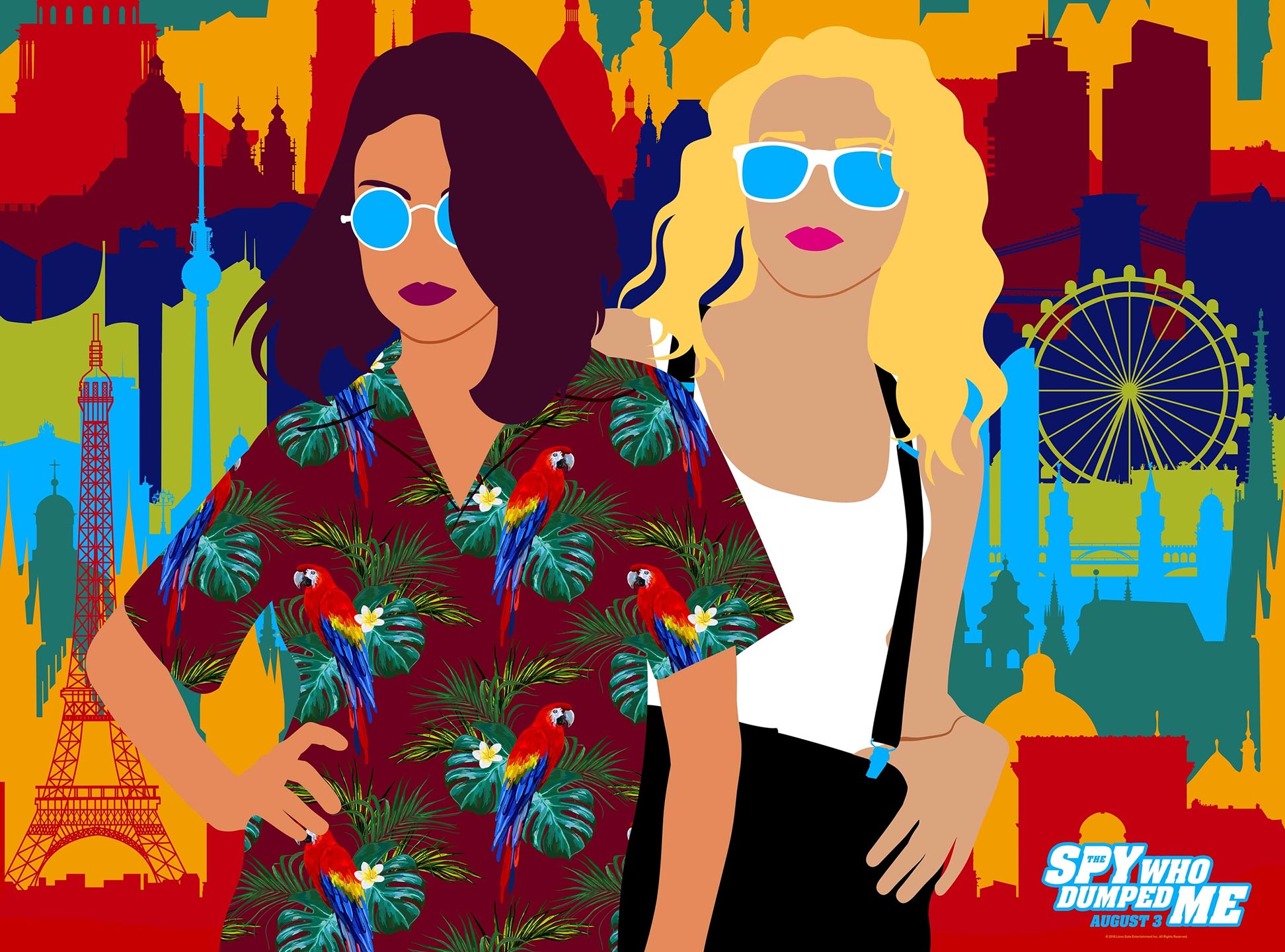 The Spy Who Dumped Me Poster #8