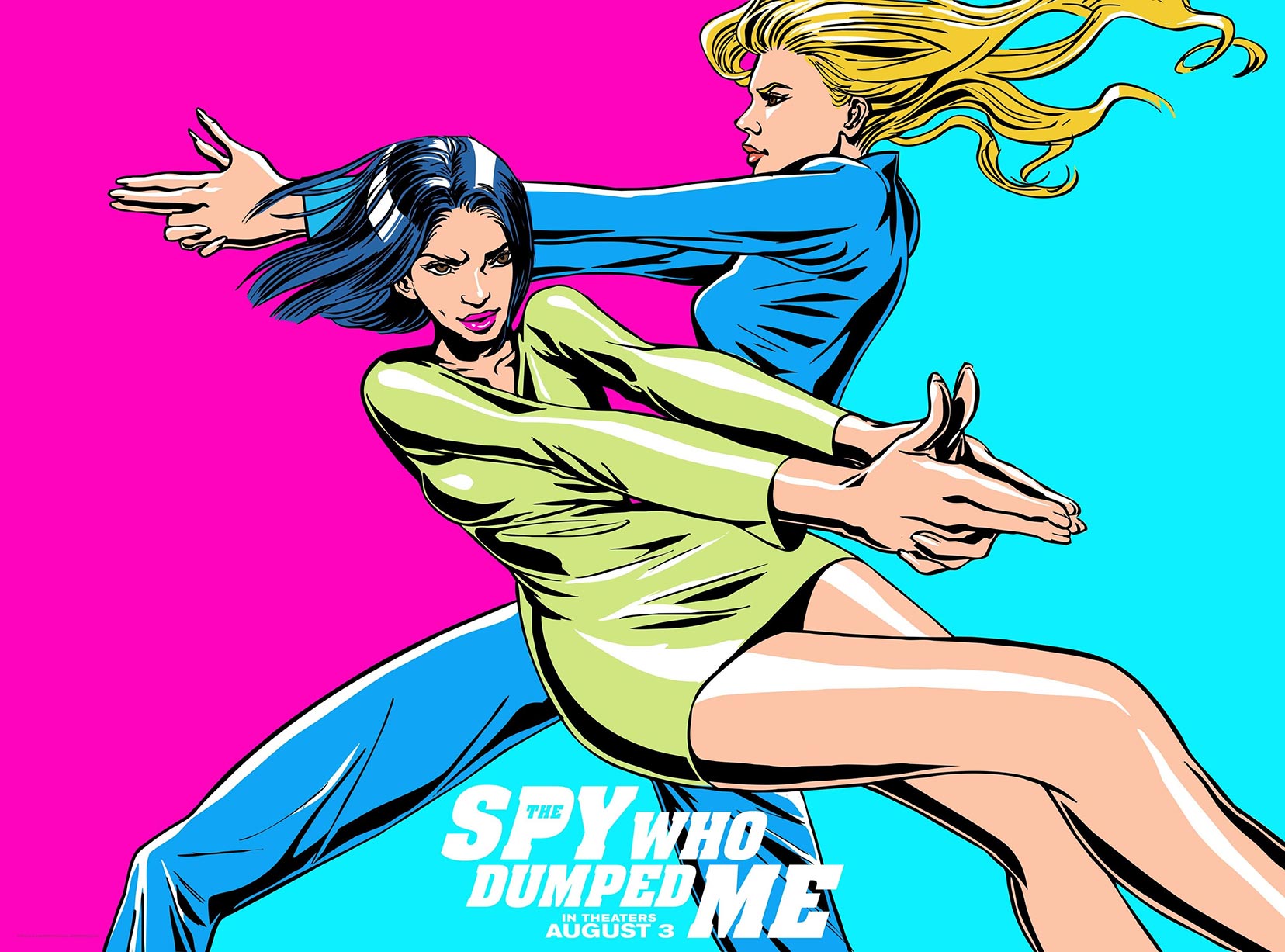 The Spy Who Dumped Me Poster #9
