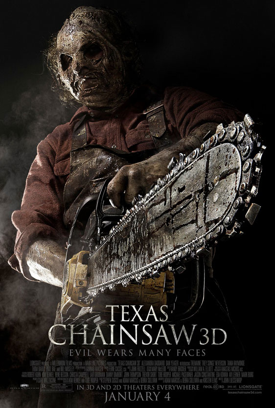 Texas Chainsaw 3D Poster #3