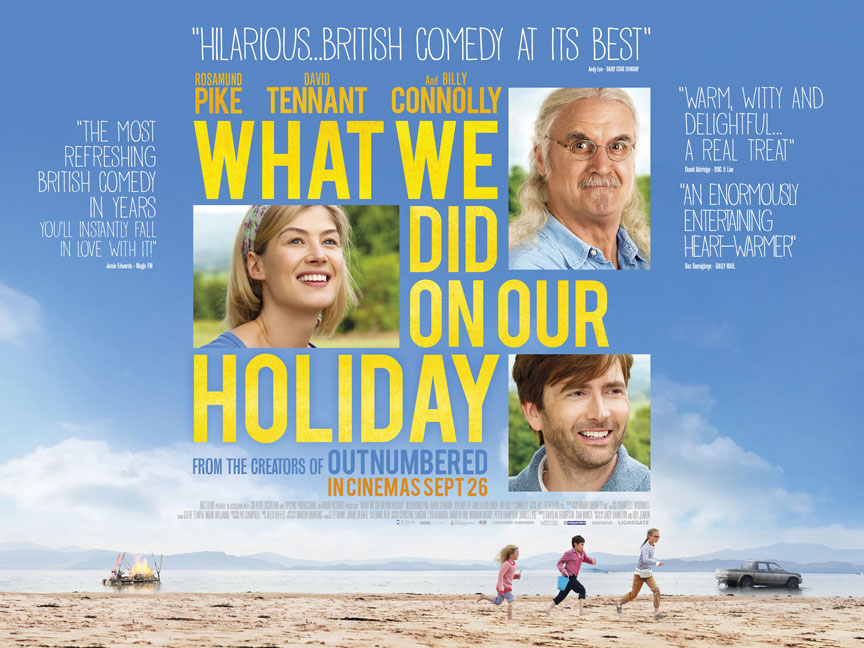 What We Did on Our Holiday Poster #1