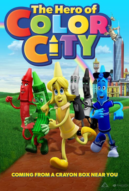 The Hero of Color City Poster #1