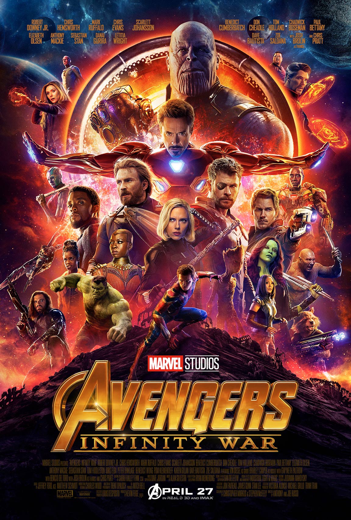 Avengers: Infinity War Poster #3