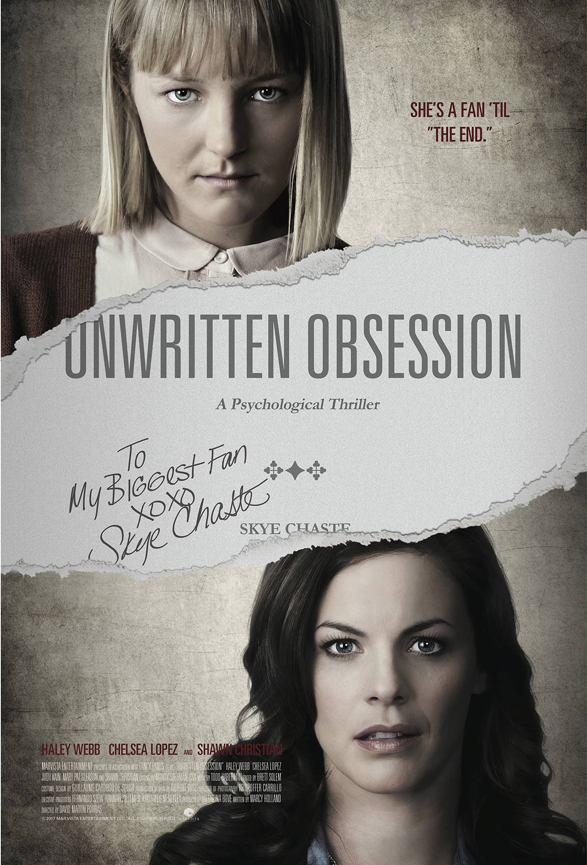 Unwritten Obsession Poster #1