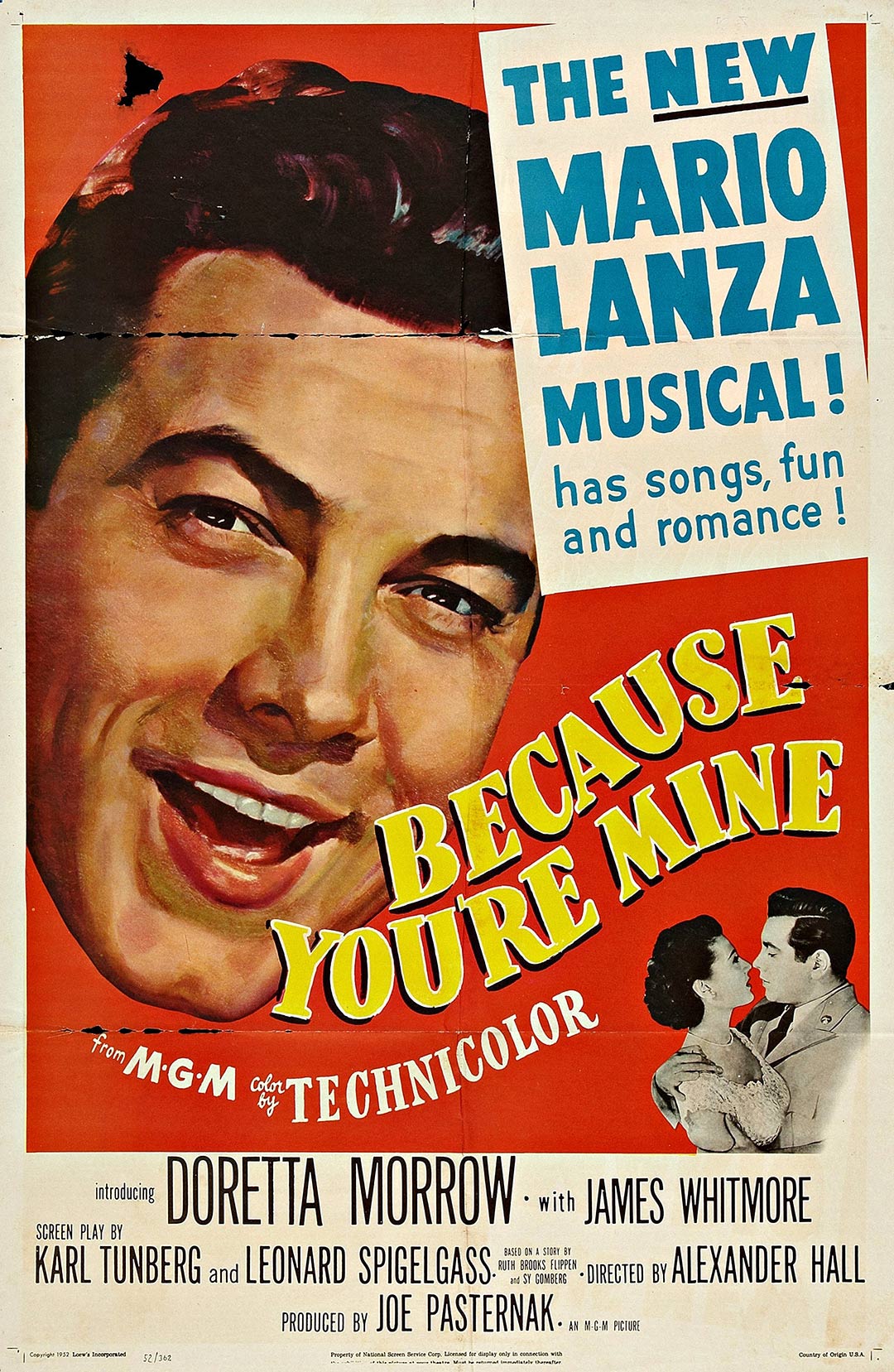 Because You're Mine Poster #1