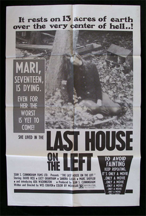 The Last House On The Left Poster #1