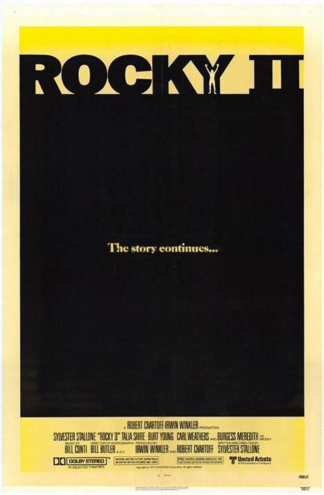 Rocky II Poster #1