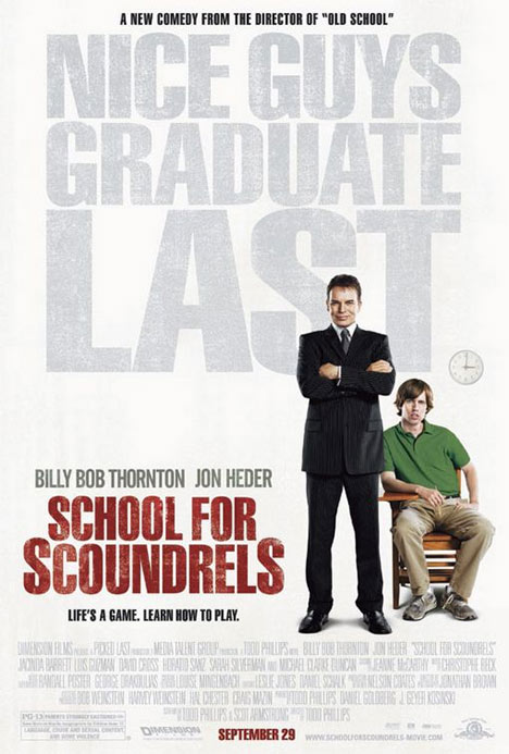 School for Scoundrels Poster #1