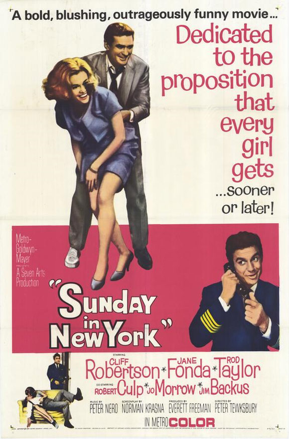 Sunday in New York Poster #2