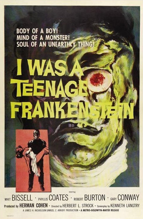 I Was a Teenage Frankenstein Poster #1