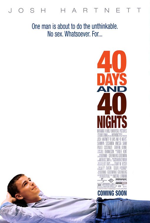 40 Days and 40 Nights Poster #1