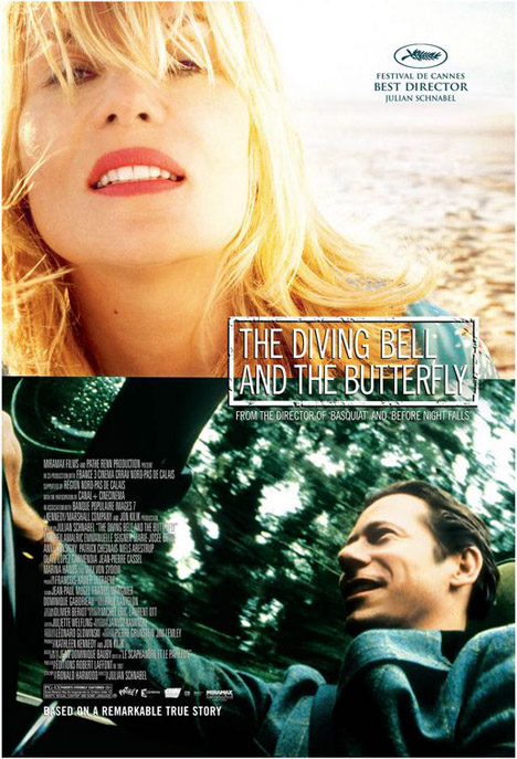 The Diving Bell and the Butterfly Poster #1