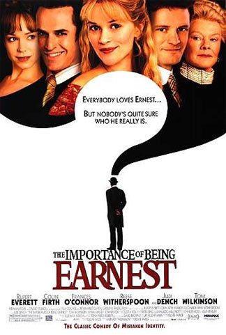 The Importance of Being Earnest Poster #1