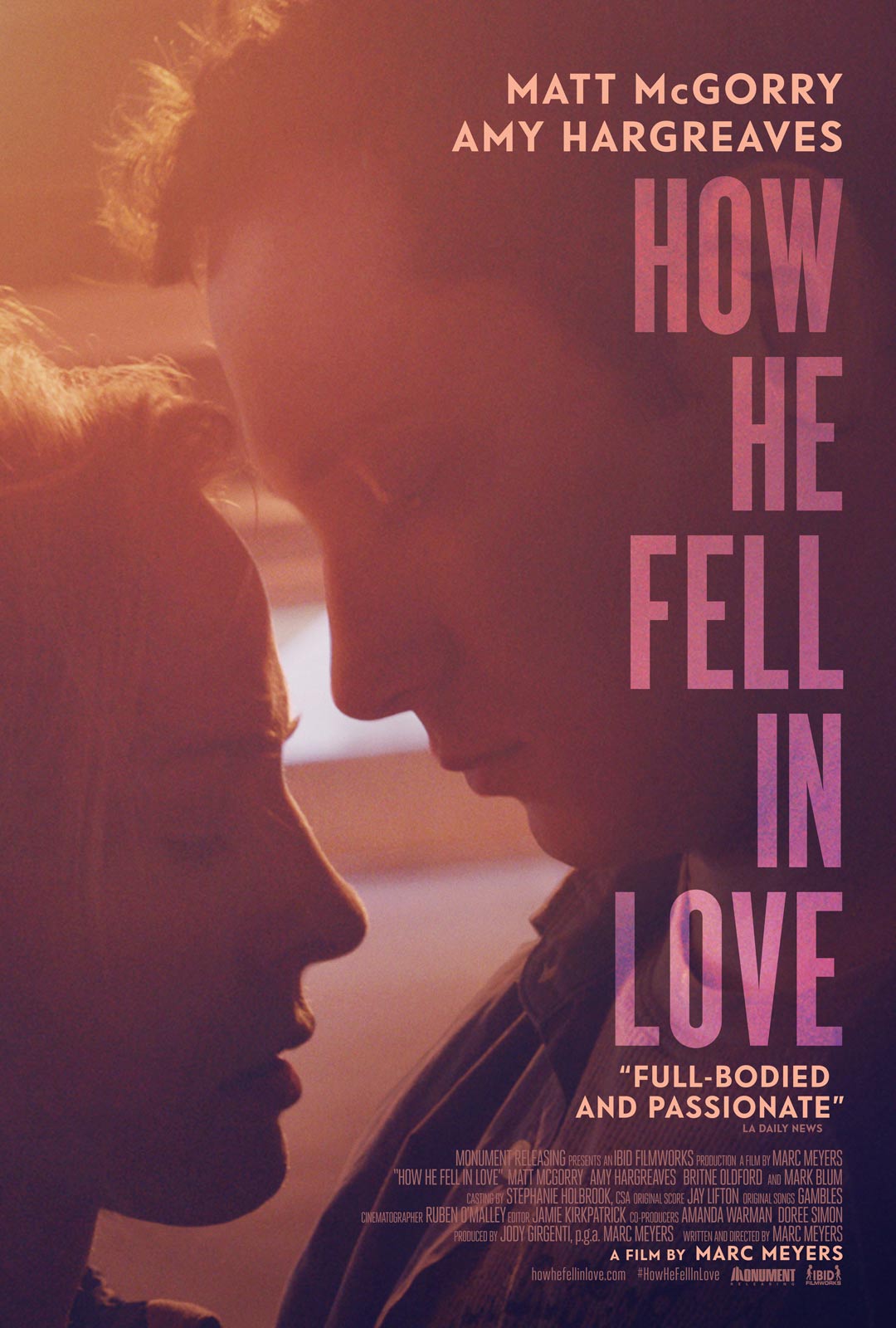 How He Fell in Love Poster #1