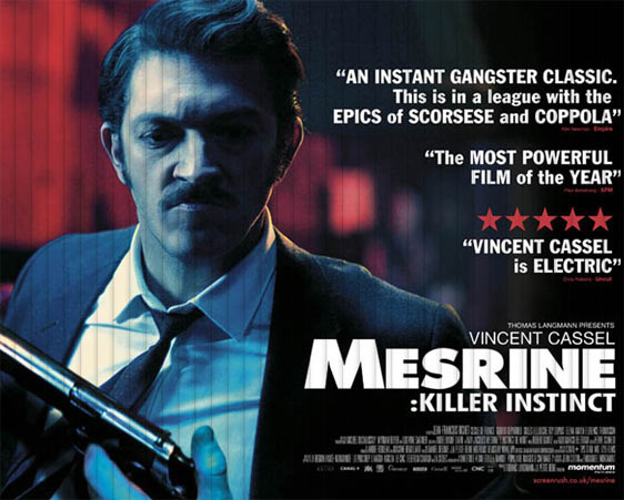 Mesrine: Killer Instinct Poster #1