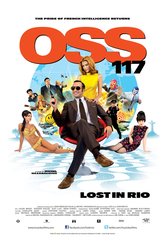 OSS 117: Lost in Rio Poster #1