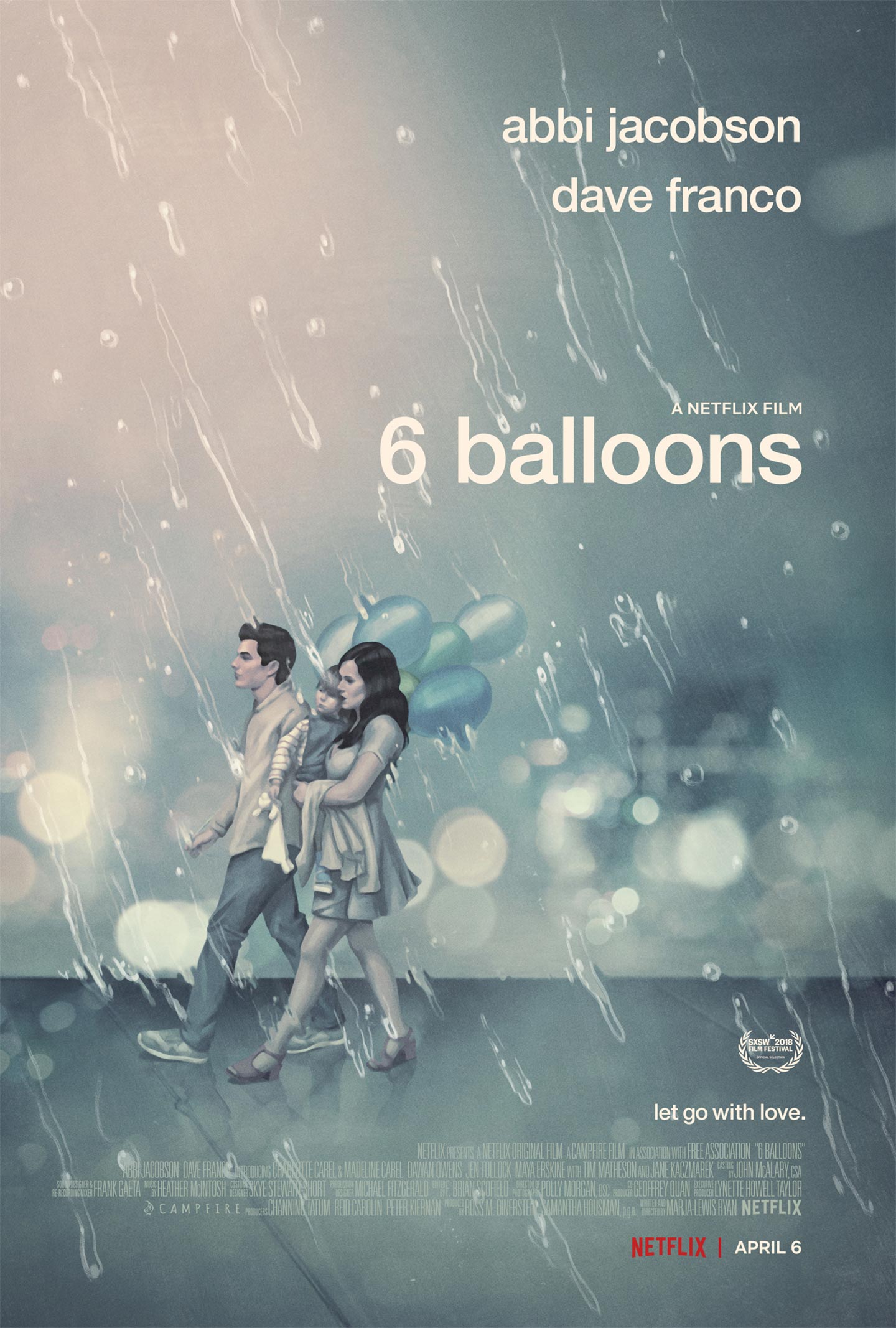 6 Balloons Poster #1
