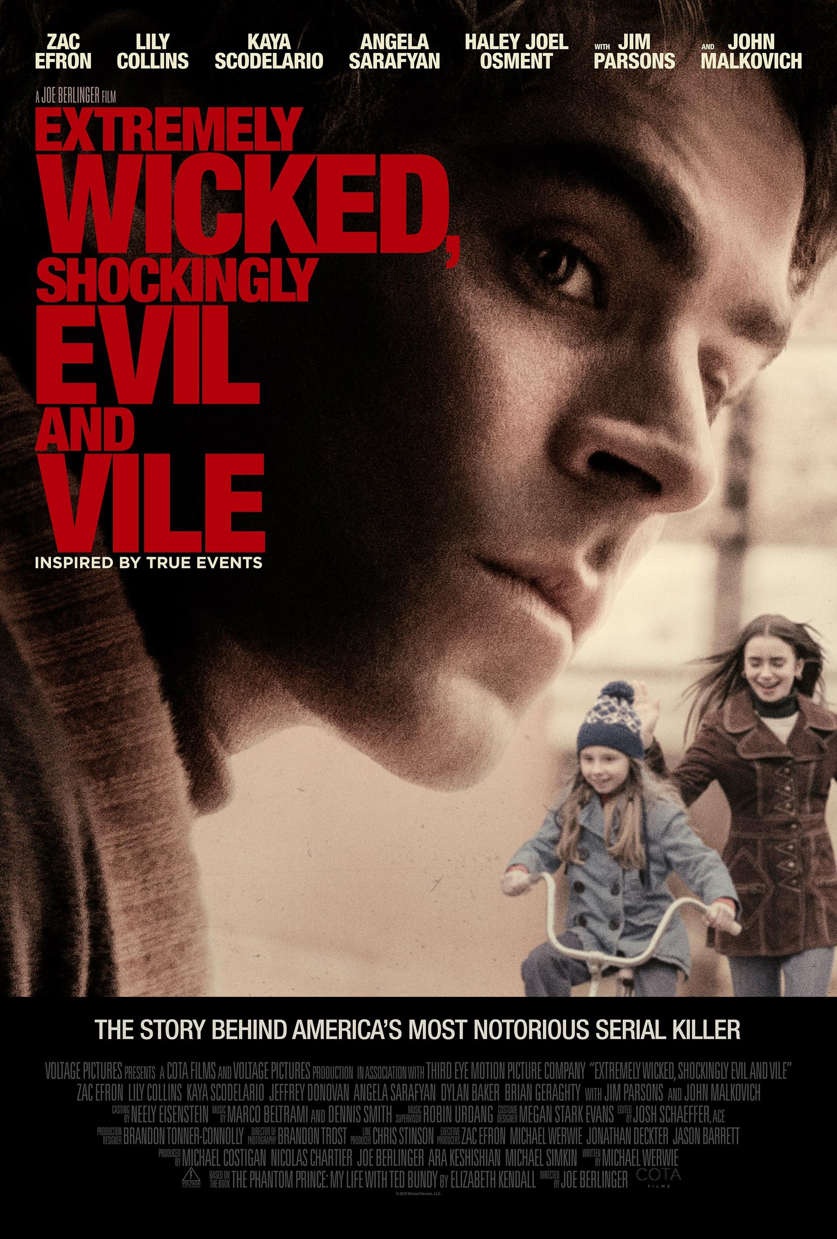 Extremely Wicked, Shockingly Evil and Vile Poster #1