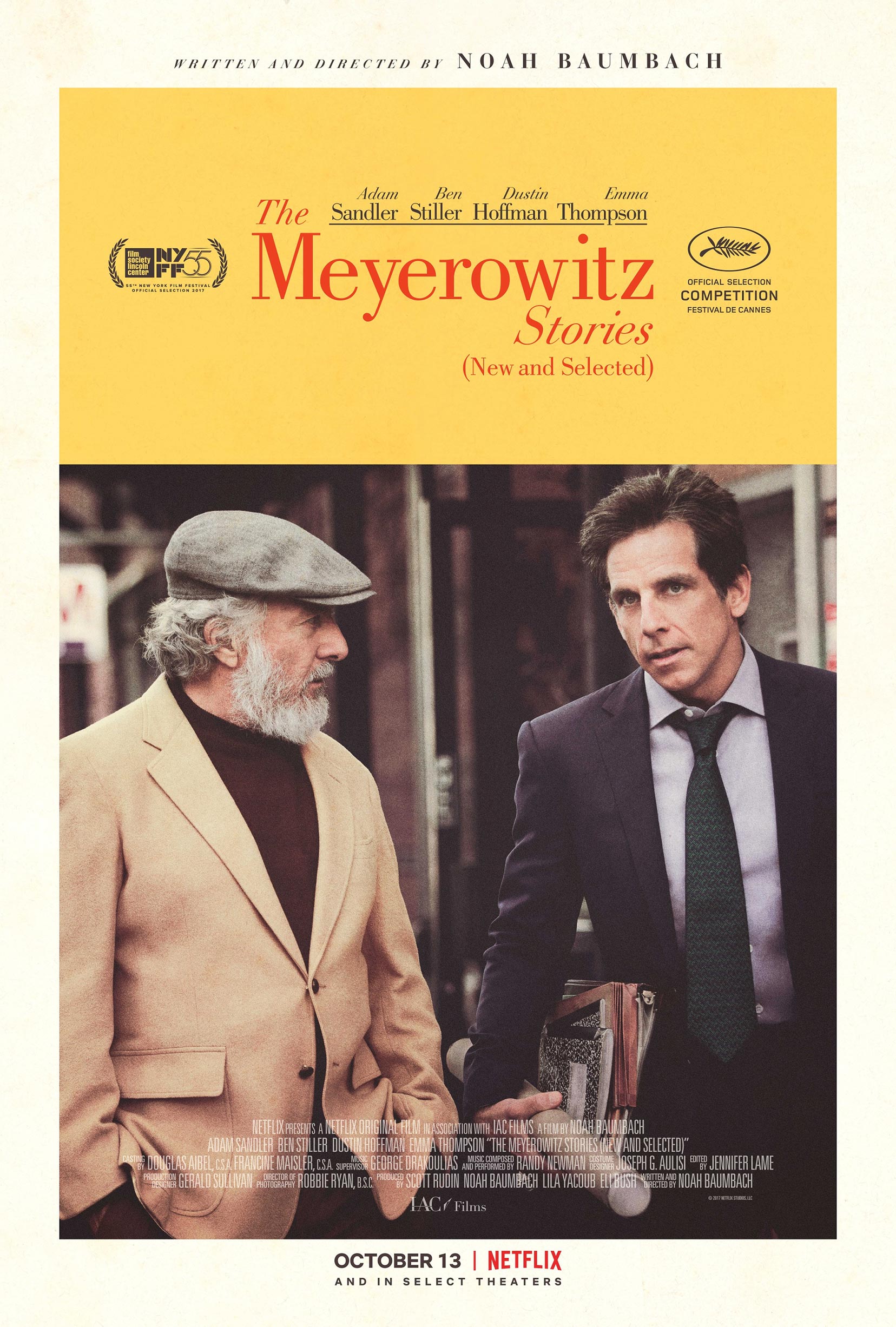 The Meyerowitz Stories (New and Selected) Poster #3