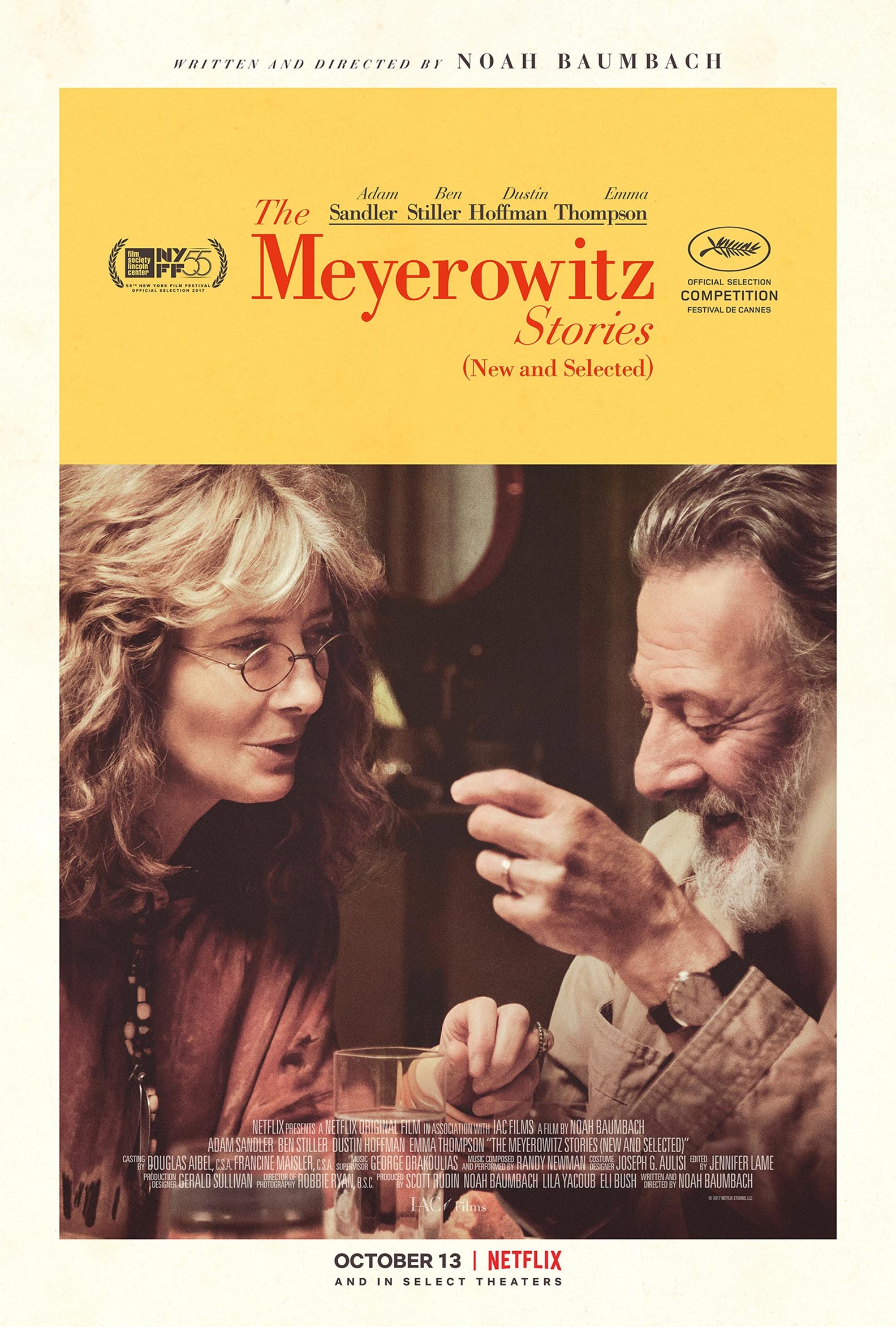 The Meyerowitz Stories (New and Selected) Poster #4