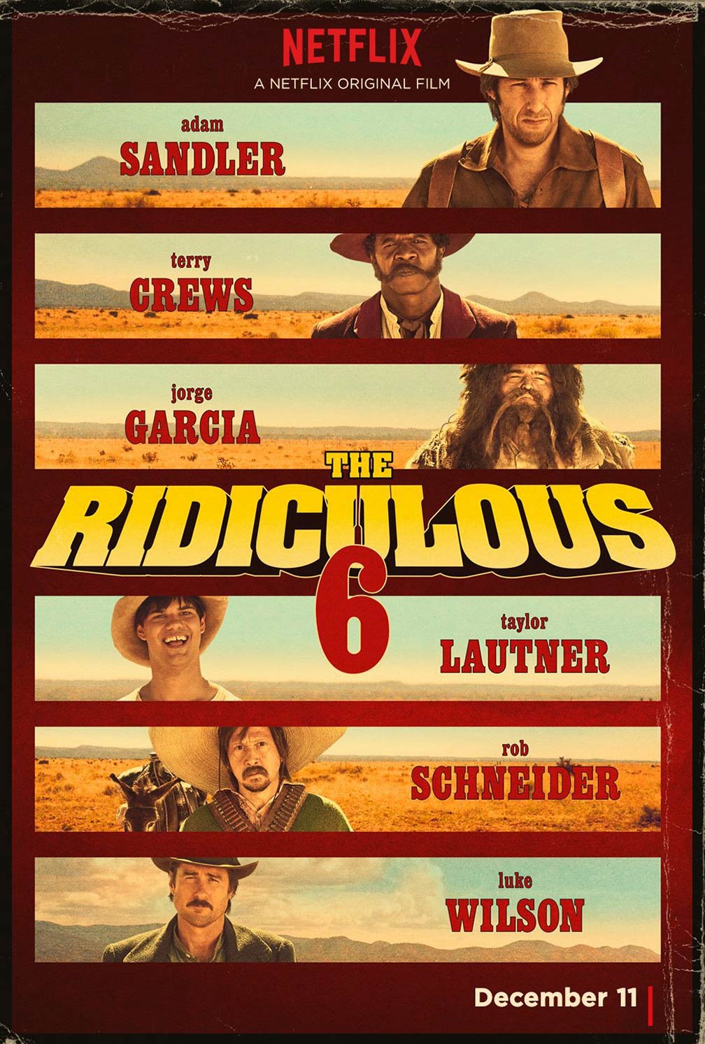 The Ridiculous 6 Poster #1