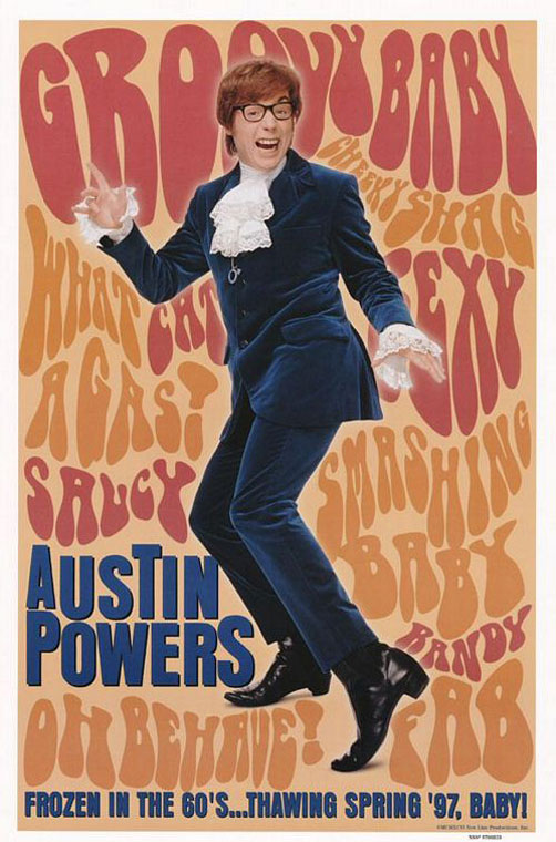 Austin Powers: International Man of Mystery Poster #4