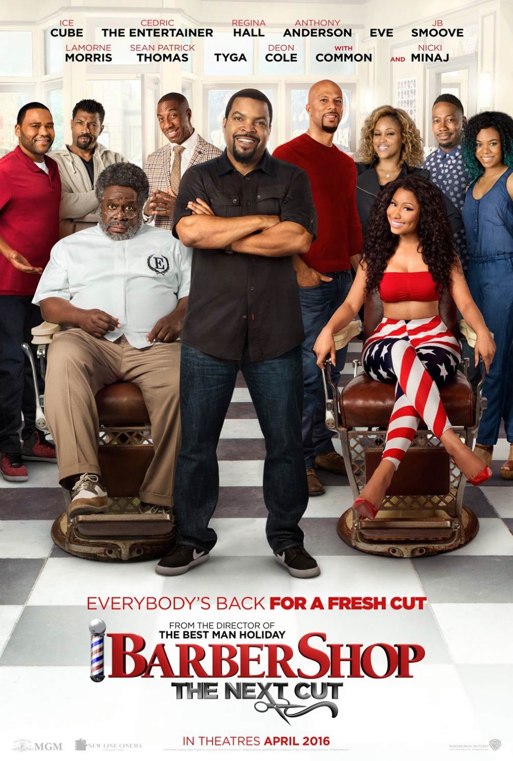 Barbershop: The Next Cut Poster #1