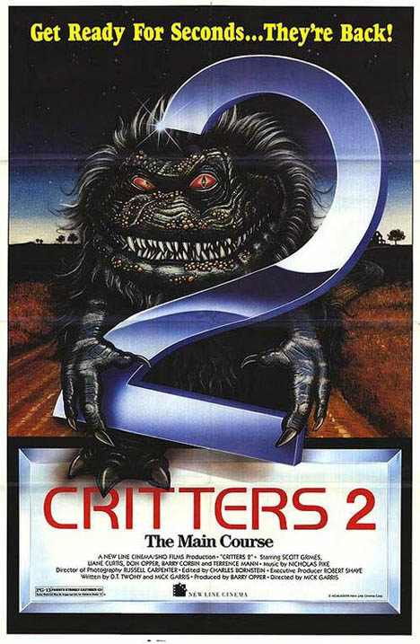 Critters 2: The Main Course Poster #1