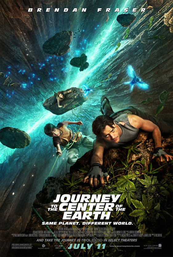 Journey to the Center of the Earth 3D Poster #2