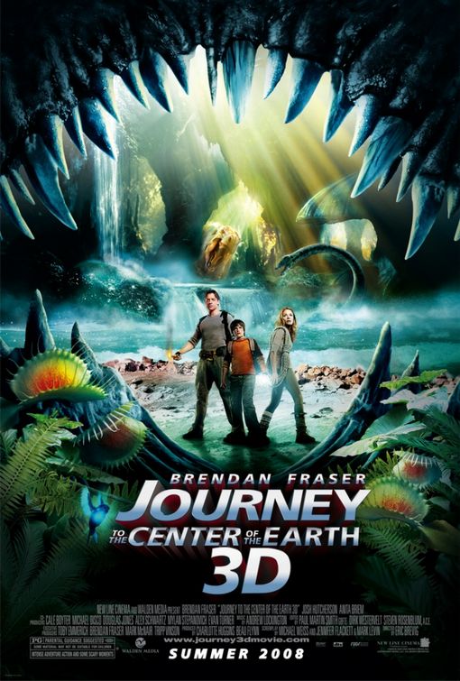Journey to the Center of the Earth 3D Poster #1