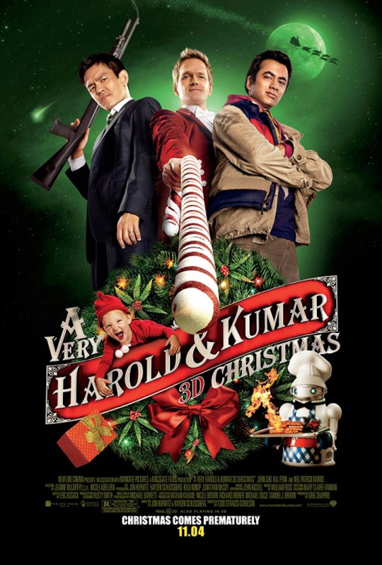 A Very Harold & Kumar Christmas Poster #1