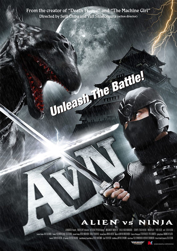 Alien vs Ninja Poster #2