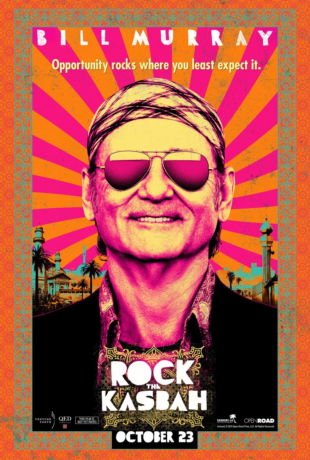 Rock the Kasbah Poster #1