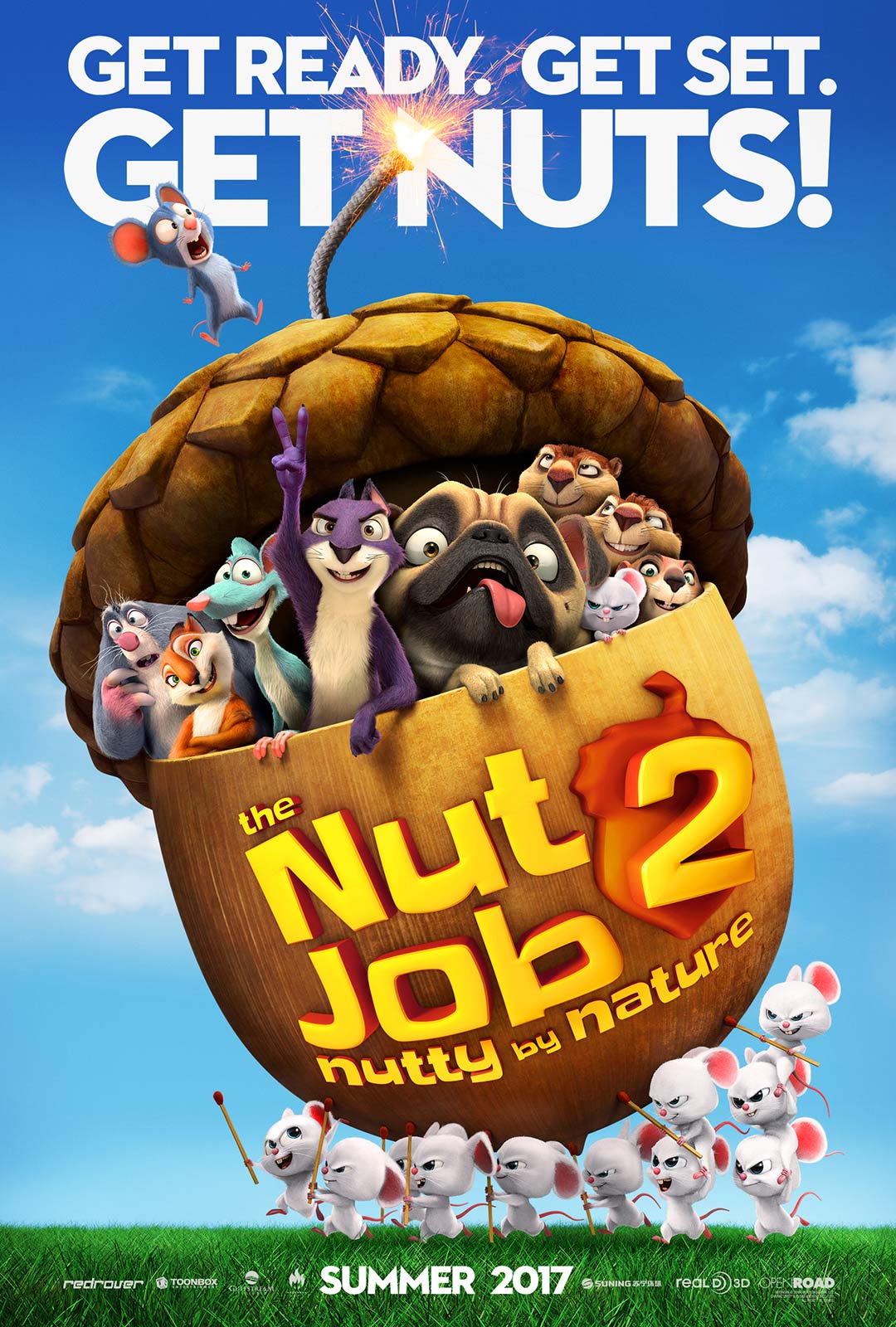 The Nut Job 2: Nutty by Nature Poster #1