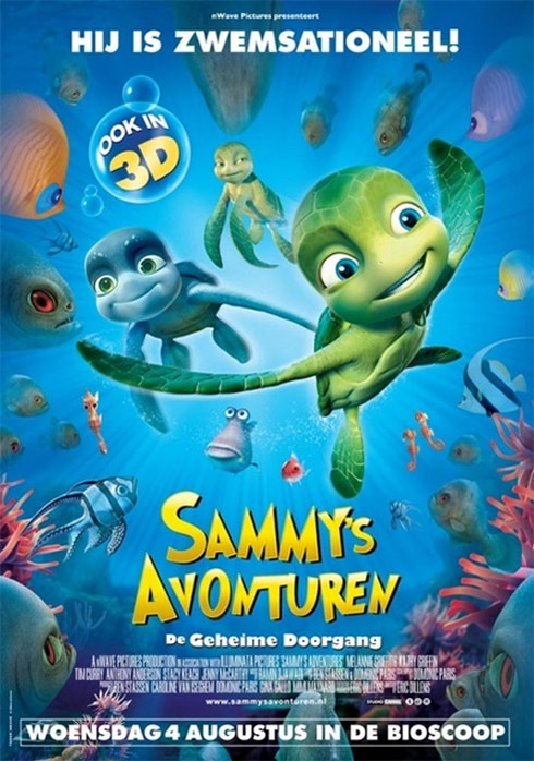 A Turtle's Tale: Sammy's Adventures Poster #1