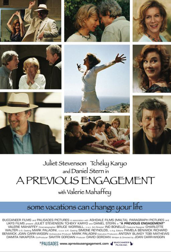 A Previous Engagement Poster #1
