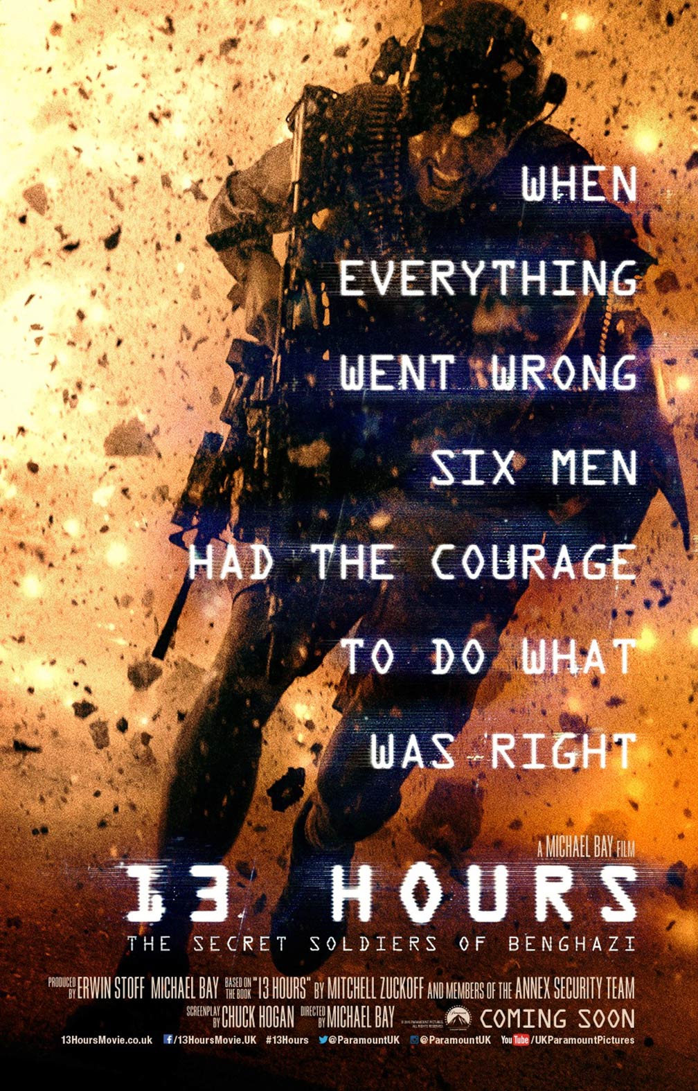 13 Hours: The Secret Soldiers of Benghazi Poster #1