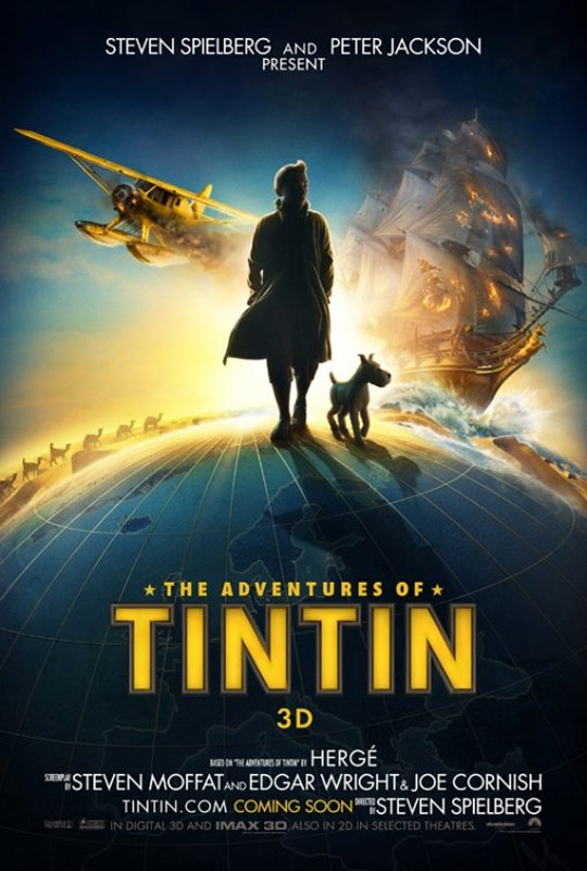The Adventures of Tintin: The Secret of the Unicorn Poster #2