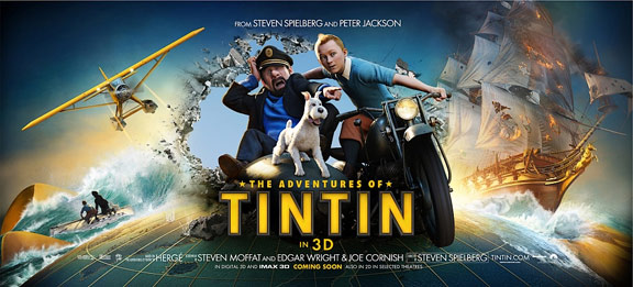 The Adventures of Tintin: The Secret of the Unicorn Poster #4