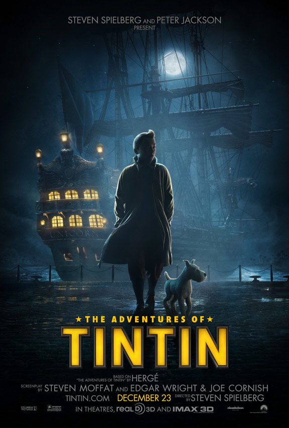 The Adventures of Tintin: The Secret of the Unicorn Poster #1