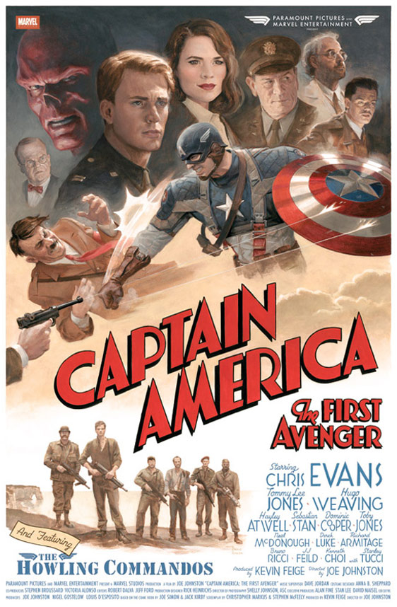 Captain America: The First Avenger Poster #2