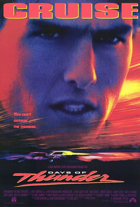 Days of Thunder Poster #1