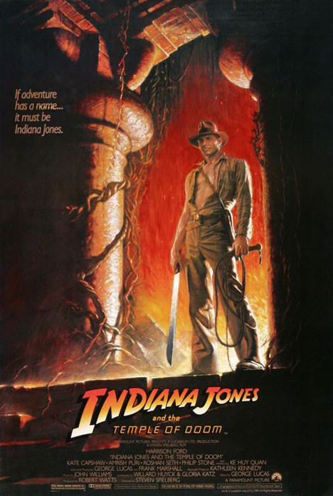 Indiana Jones and the Temple of Doom Poster #1