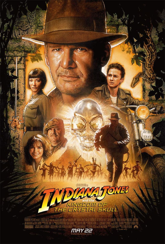 Indiana Jones and the Kingdom of the Crystal Skull Poster #2