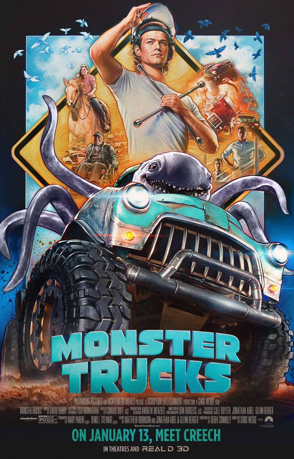 Monster Trucks Poster #5